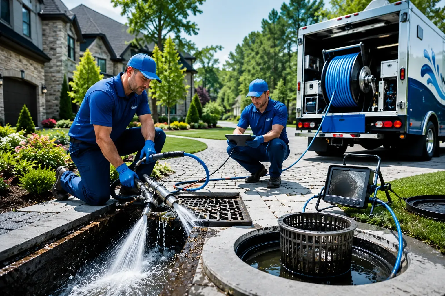 Local outdoor drain cleaning professionals in Genoa, WI