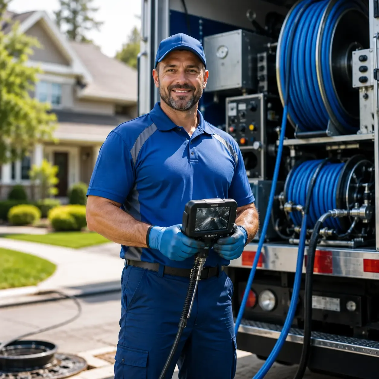 Local outdoor drain cleaning specialists in Genoa, WI